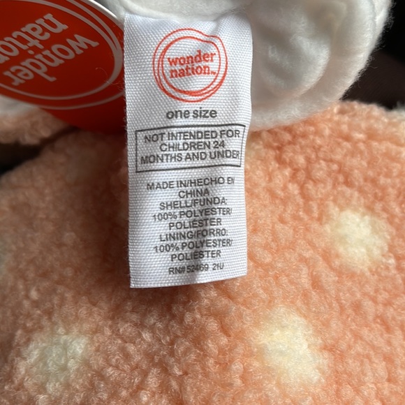 Wonder Nation NEW hat gloves set fleece lined OS outerwear kids girl boy winter - Picture 10 of 10